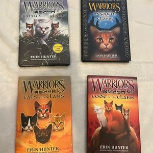 WARRIORS secrets, codes, battles, cats of the clans hardcover